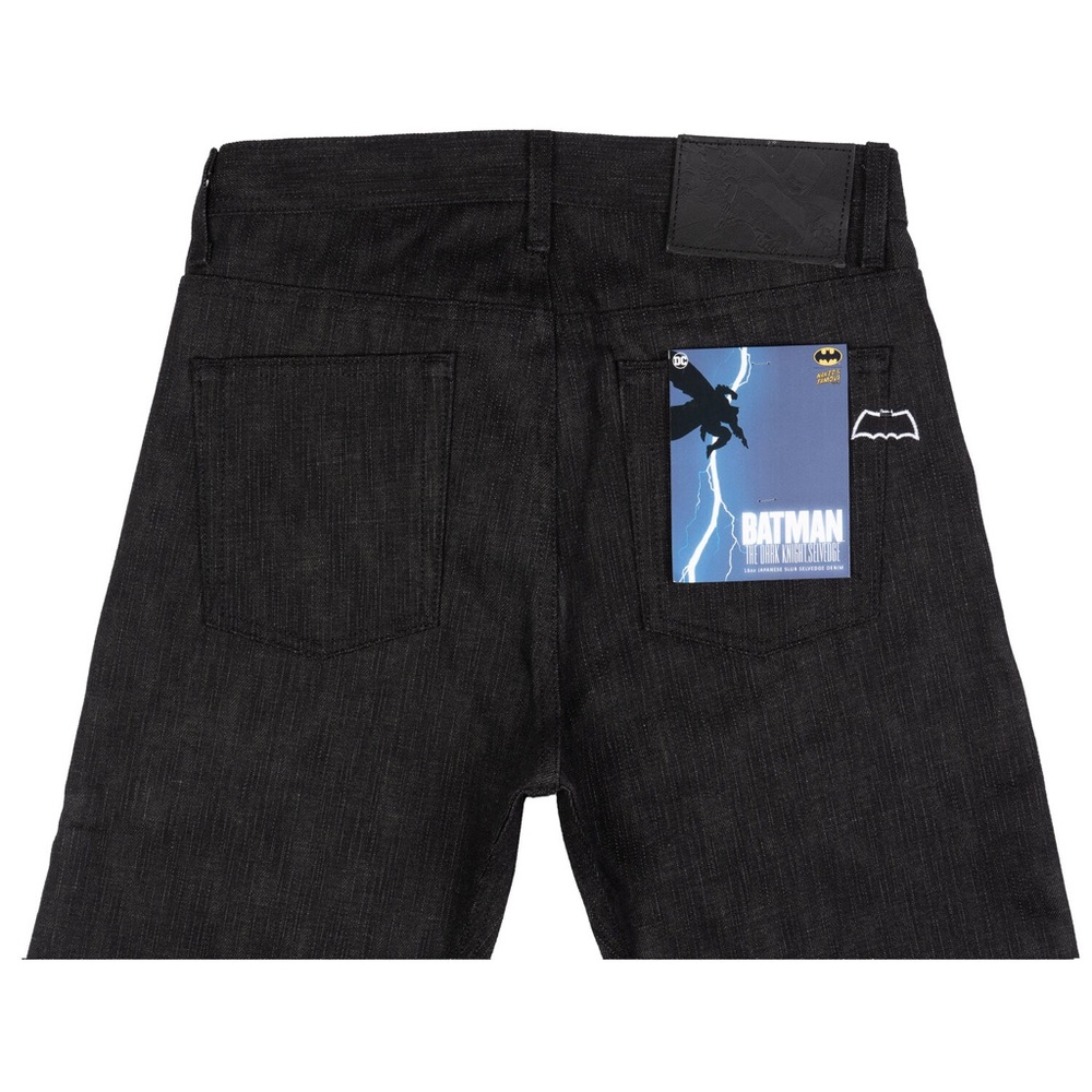 Naked & Famous Easy Guy Batman Dark Knight Selvedge RARE Collectible NWT Size 44 - Picture 4 of 14
